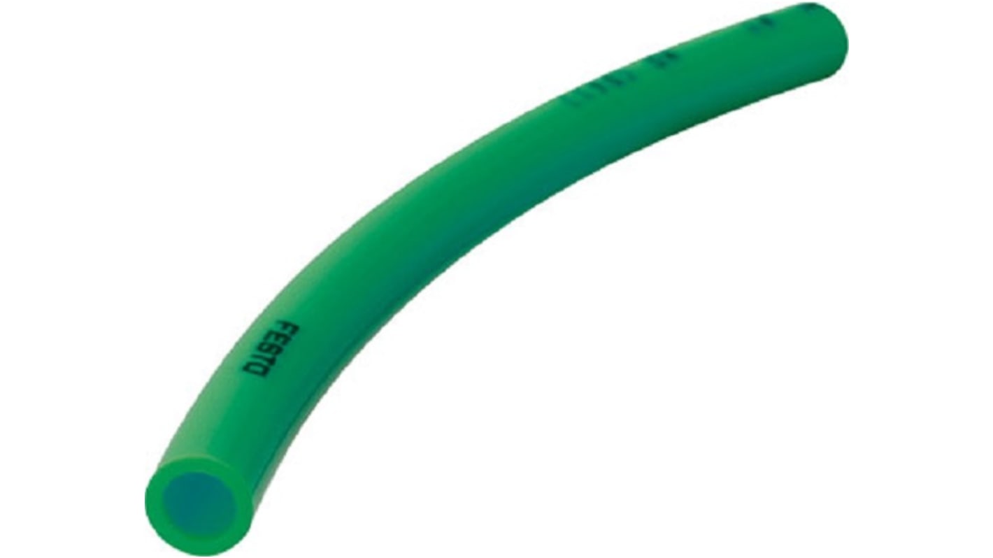 Festo Compressed Air Tube Green Polyamide 6mm x PAN Series, 553919