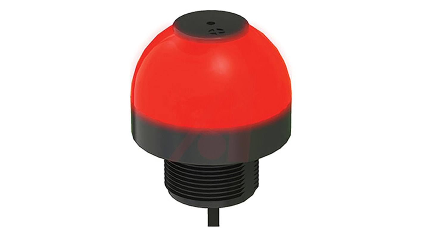 Banner K50L Series Green, Red, Yellow Sounder Beacon, 18 → 30 V dc, Base Mount, 95dB at 1 Metre