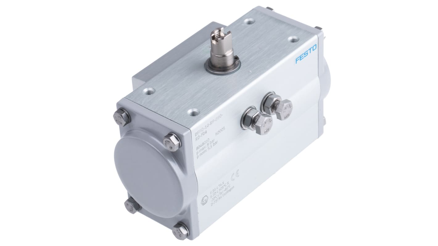 Festo 8 bar Double Action Pneumatic Rotary Actuator, 90° Rotary Angle