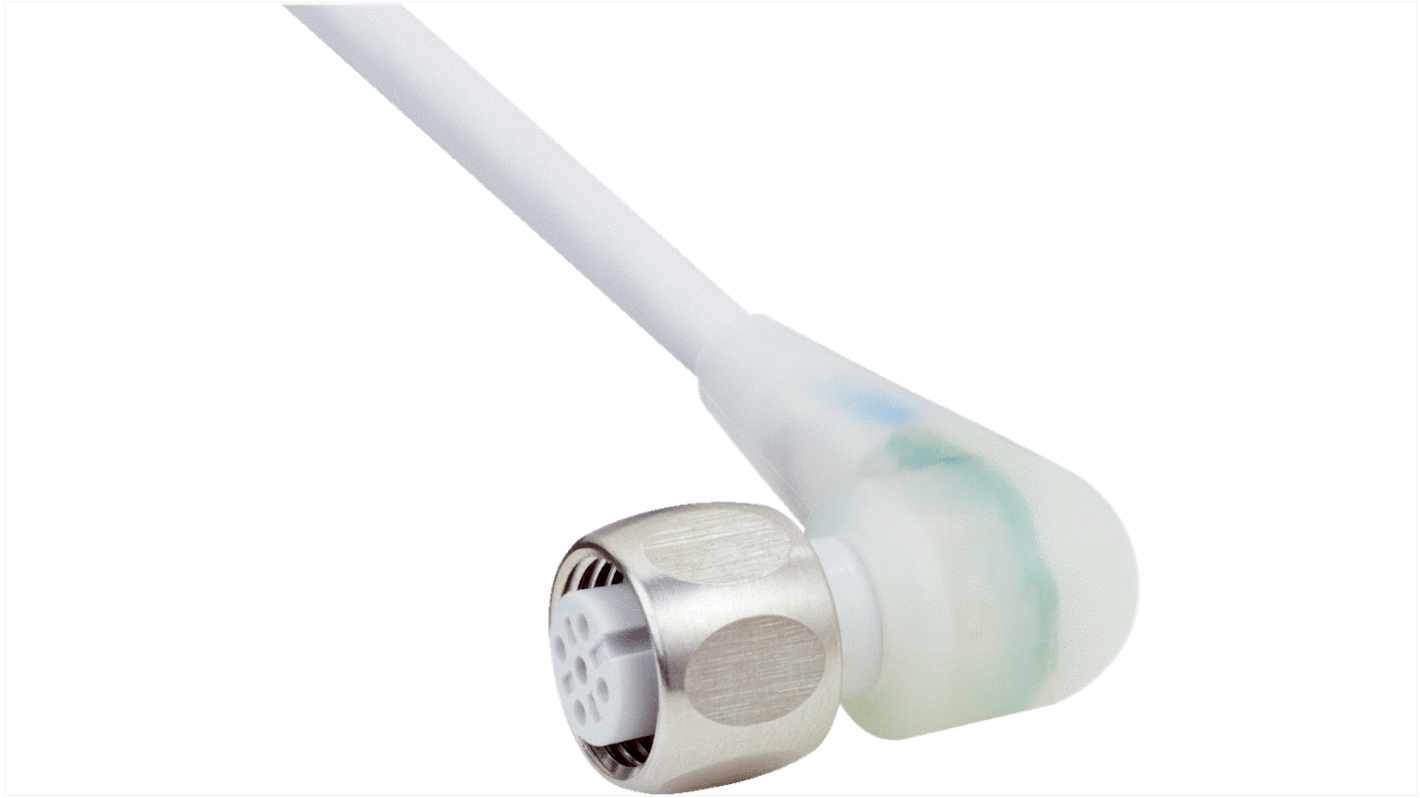 Female 4 way M12 to Unterminated Sensor Actuator Cable, 2m