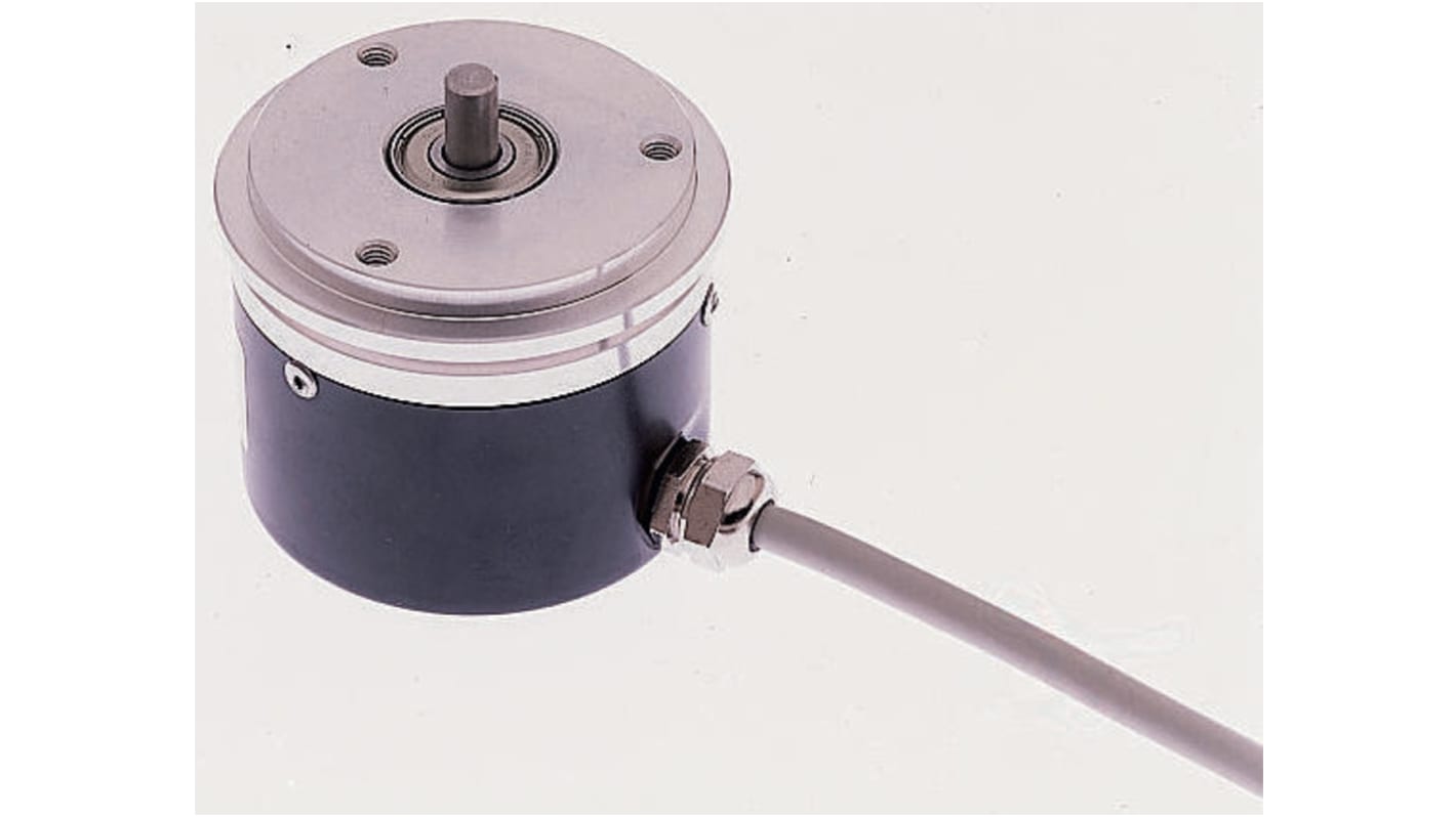 Baumer BDT Series Optical Incremental Encoder, 1024 ppr, HTL/Push Pull Signal, Solid Type, 6mm Shaft