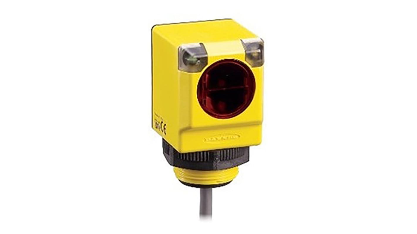 Banner Diffuse Photoelectric Sensor, Block Sensor, 200 mm Detection Range