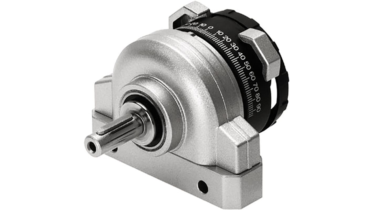 Festo DSR Series 8 bar Double Action Pneumatic Rotary Actuator, 180° Rotary Angle, 92mm Bore