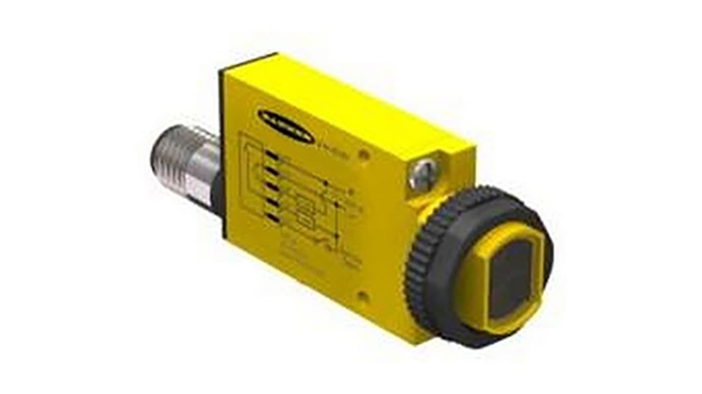 Banner Convergent Photoelectric Sensor, Block Sensor, 43 mm Detection Range