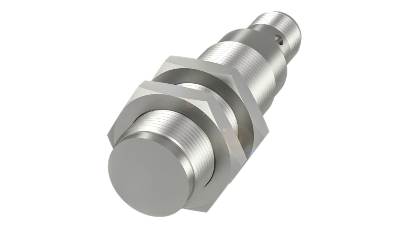 BALLUFF BES Series Inductive Barrel-Style Inductive Proximity Sensor, M18 x 1, 5mm Detection, PNP Output, 10 →