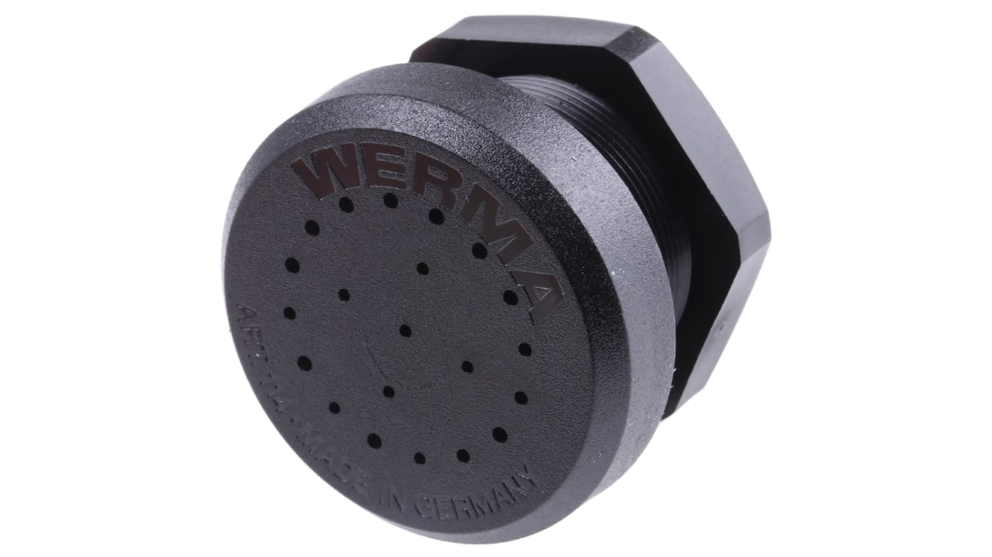 Werma 85dB Panel Mount Continuous Internal Piezo Buzzer, 42.5 x 29.8mm, 230V ac Max