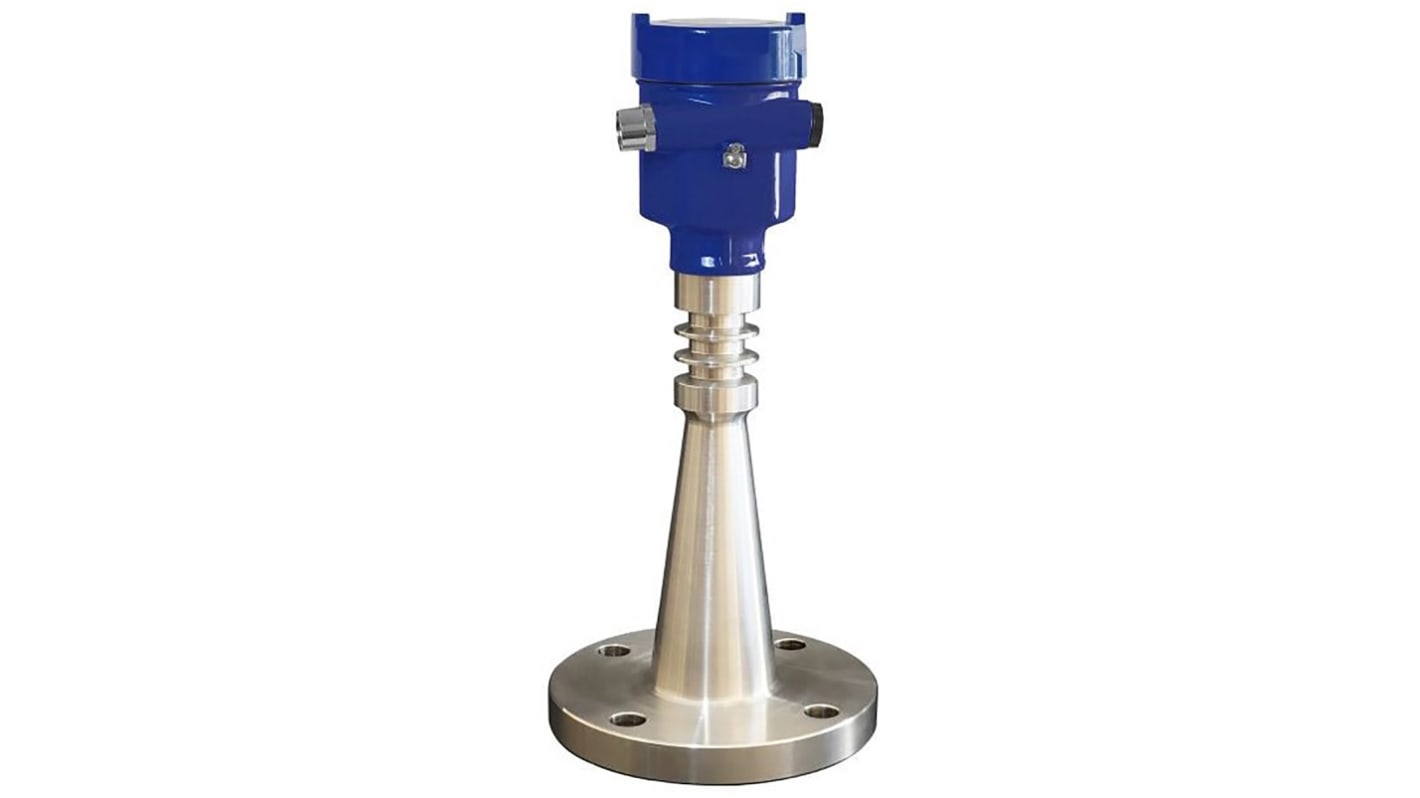 Flowline LR20 Series Pulse Radar Level Transmitter Level Radar, Flange Mount, Aluminium Body