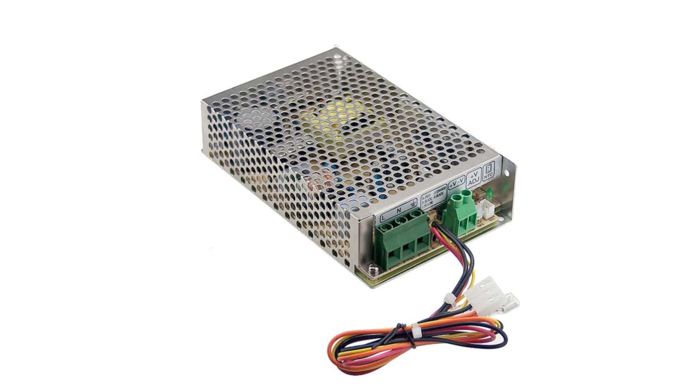 Mean Well Encapsulated Linear Power Supply, 120 → 370 V dc, 85 → 264 V ac Input, 27.6V dc Output, 2.7A