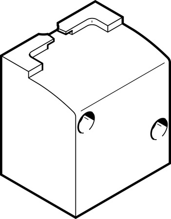 connection plate VABF-S2-2-A1G2-G12