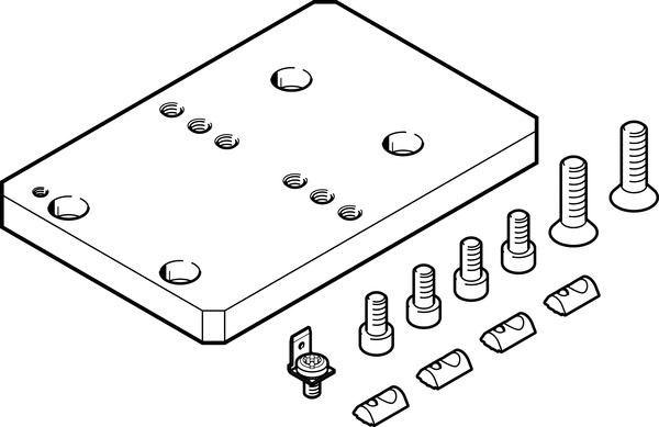 Installation kit HMIZF-E03/E05/E07-DA40