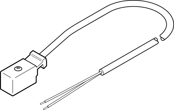 connecting cable KMYZ-2-24-10-LED