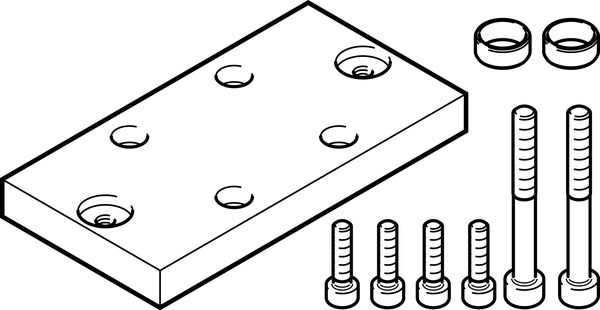 Adapter kit DHAA-D-E2-18/25-Q11-20