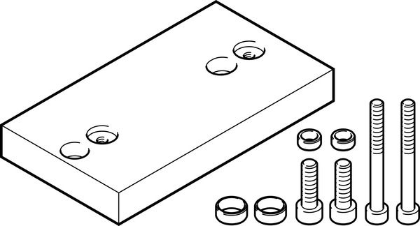 Adapter kit DHAA-D-H2-16-Q11-16