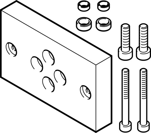 Adapter kit DHAA-D-E8-35-Q11-10