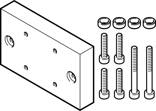 Adapter kit DHAA-D-H4-12-Q11-8