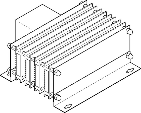 Braking resistor CACR-KL2-40-W2000