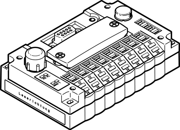 Electrical interface CPV10-GE-DI02-8