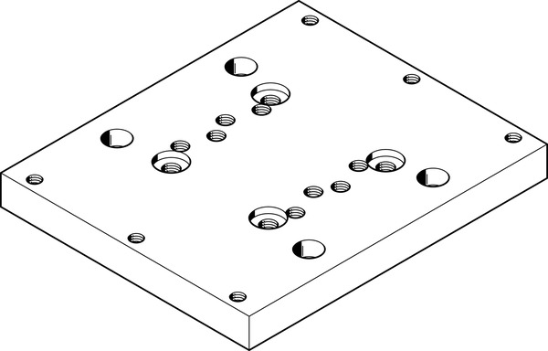 Adapter plate kit HAPB-32/40