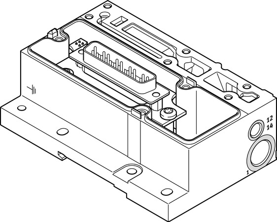 Electrical interface VMPA1-MPM-EPL-E