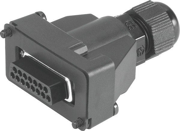 Plug socket SD-SUB-D-BU15