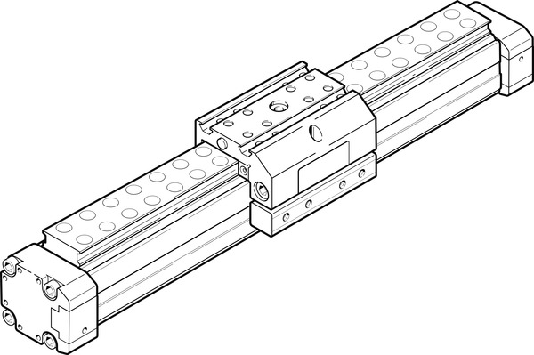 Linear drive DGPL-32-1000-PPV-A-B-KF