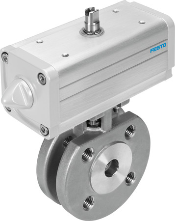 ball valve actuator unit VZBC-15-FF-40-22-F0304-V4V4T-PP15-R-90-C