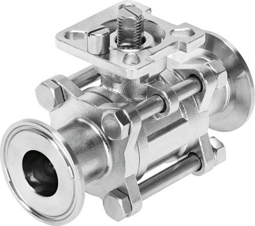 Ball valve VZBD-1/2-S5-16-T-2-F0304-V14V14