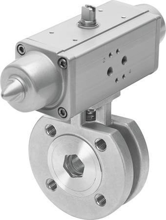 ball valve actuator unit VZBC-15-FF-40-22-F0304-V4V4T-PS15-R-90-4-C
