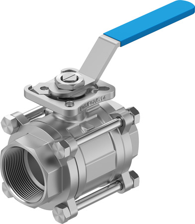 Ball valve VZBE-2-T-63-T-2-F0507-M-V15V15