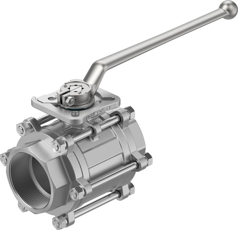 Ball valve VZBE-3-T-63-T-2-F0710-M-V15V16
