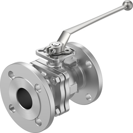 Ball valve VZBF-2-P1-20-D-2-F0507-M-V15V15