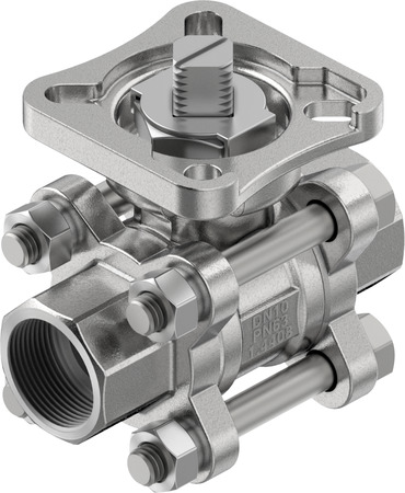 Ball valve VZBE-3/8-WA-63-T-2-F0304-V15V15