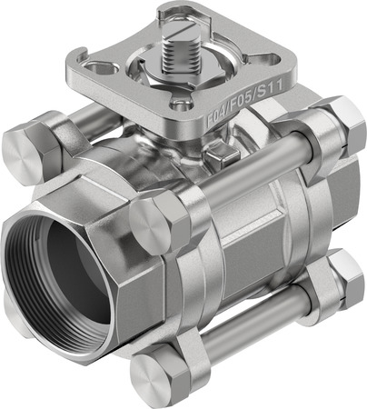 Ball valve VZBE-11/4-WA-63-T-2-F0405-V15V15