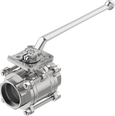 Ball valve VZBE-21/2-WA-63-T-2-F0710-M-V15V15