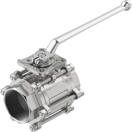 Ball valve VZBE-3-WA-63-T-2-F0710-M-V15V15