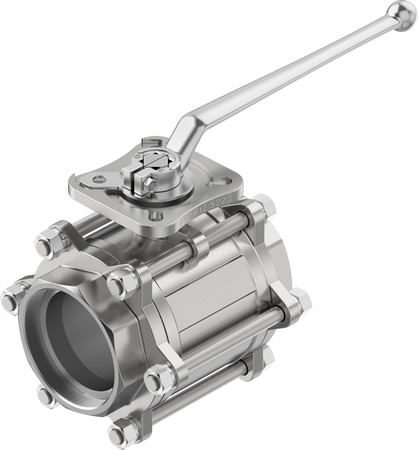 Ball valve VZBE-4-WA-63-T-2-F1012-M-V15V15
