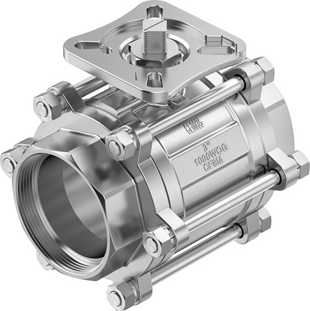 Ball valve VZBE-3-WA-63-T-2-F0710-V15V15