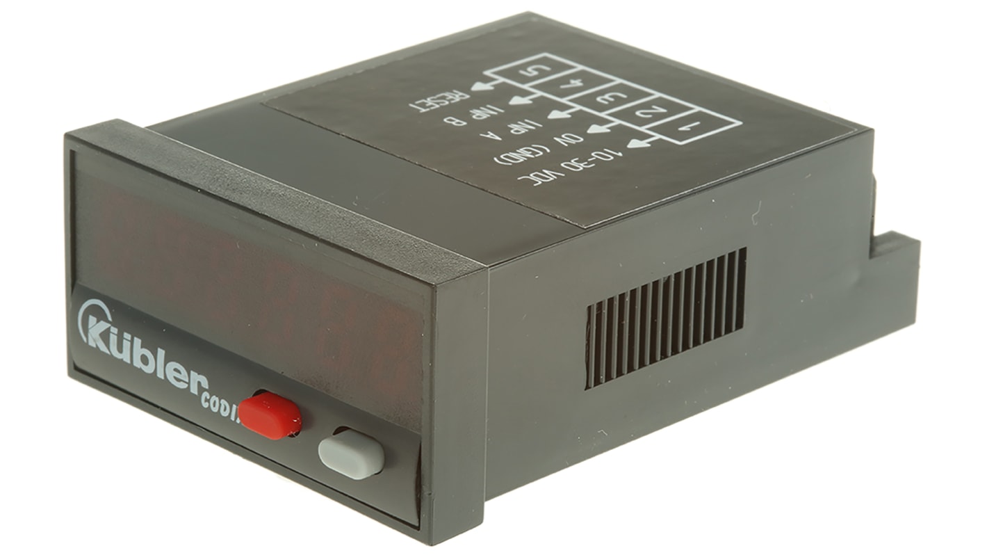 Kübler CODIX 523 Counter, 6 Digit, 10 → 30 V dc